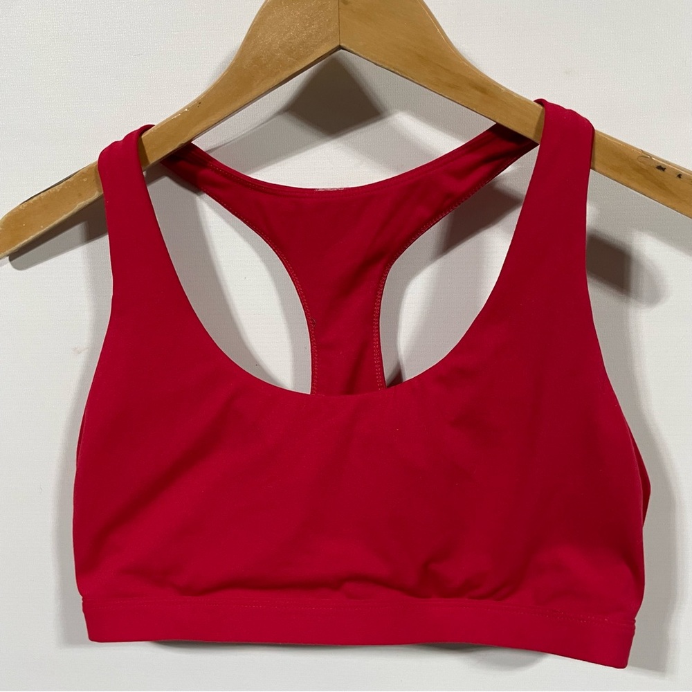 Fabletics athletic Women's Red Sports Bra